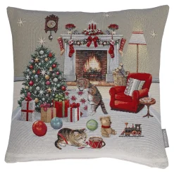 Sandner Kissenhülle "Katzenweihnacht" Discount