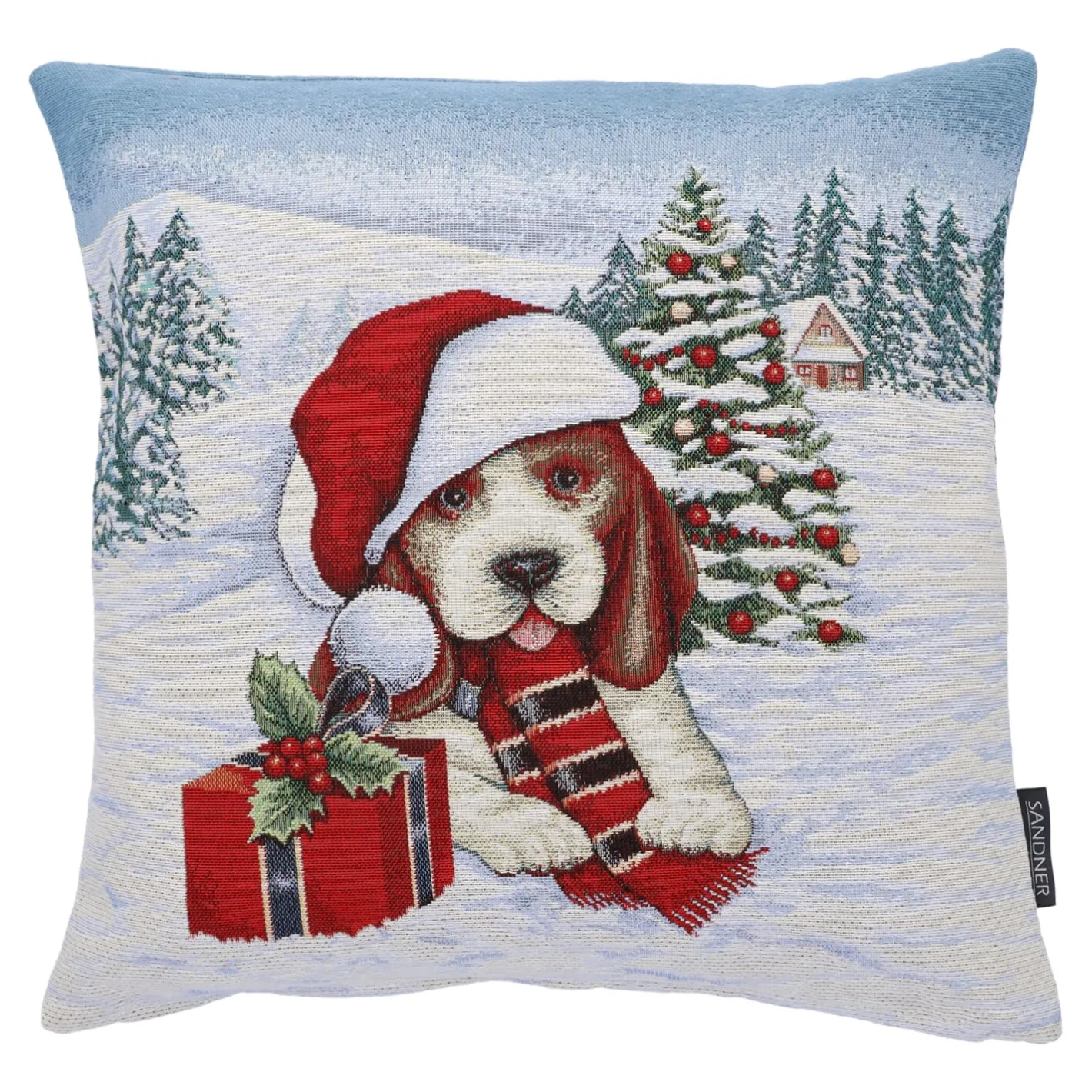 Sandner Kissenhülle "Weihnachtshund Max" Discount
