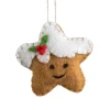 Lebkuchen-Stern aus Filz Outlet