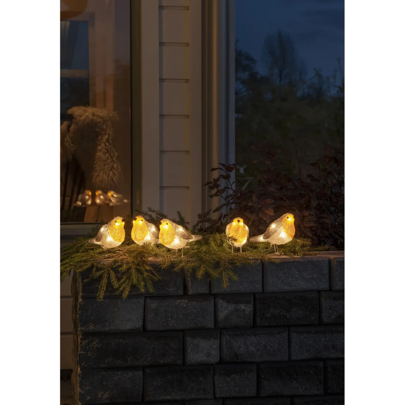 KONSTSMIDE LED Acryl Rotkehlchen Clearance