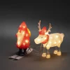 KONSTSMIDE LED Acryl Santa & Rentier Best