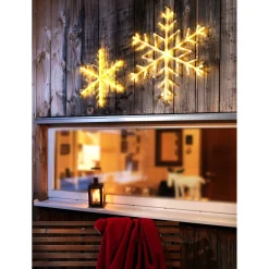 KONSTSMIDE LED Acryl Schneeflocke Hot