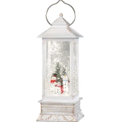 KONSTSMIDE LED Schneelaterne "Schneemänner", 27,5 cm New