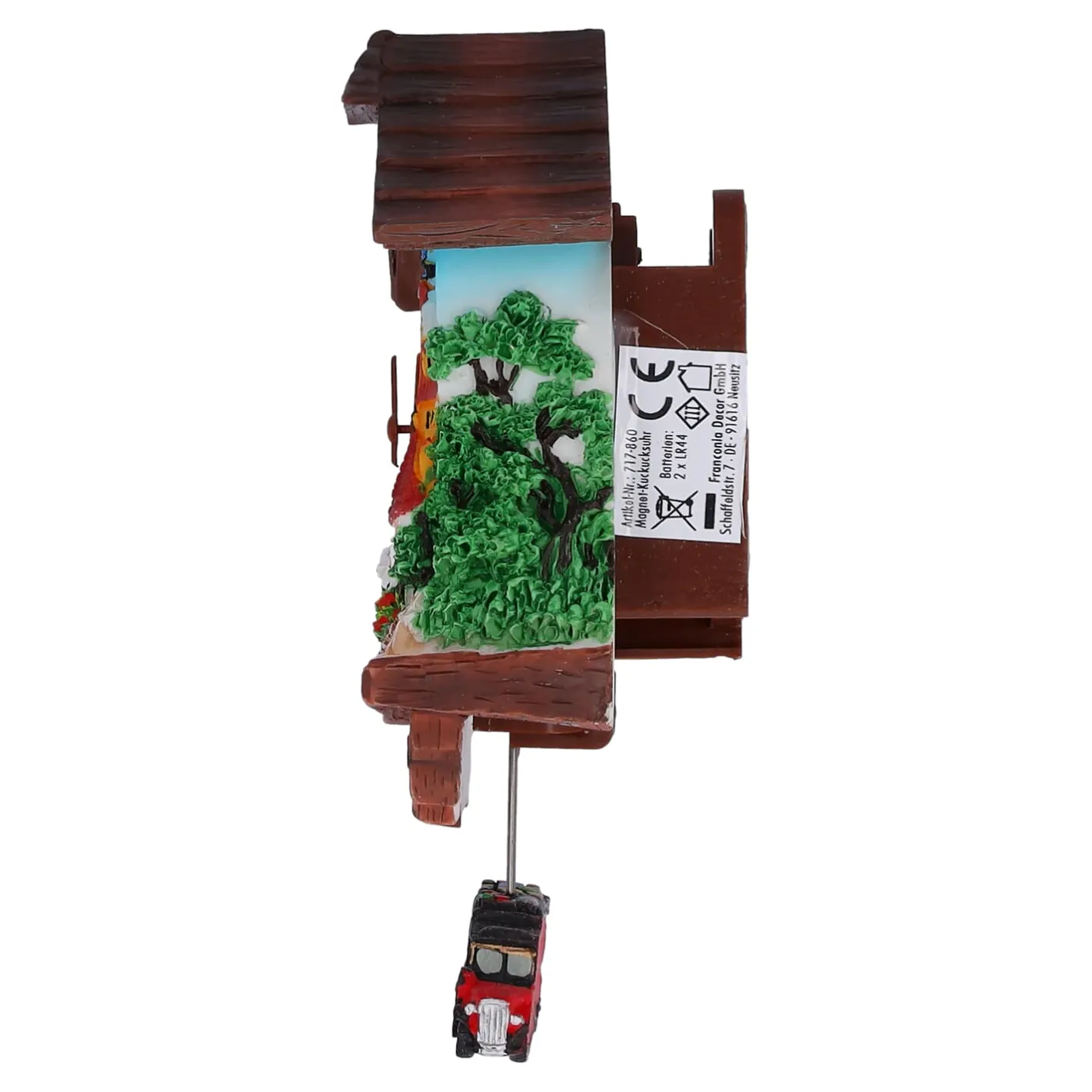 Magnet Kuckucksuhr "Rothenburg" Hot