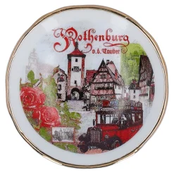 Magnet-Tellerchen "Rothenburg Rosen" Online