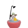 Maus in Badewanne aus Filz Sale