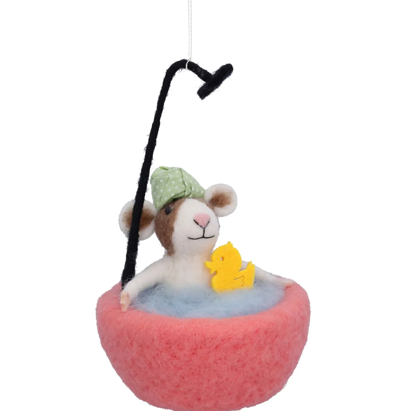 Maus in Badewanne aus Filz Sale