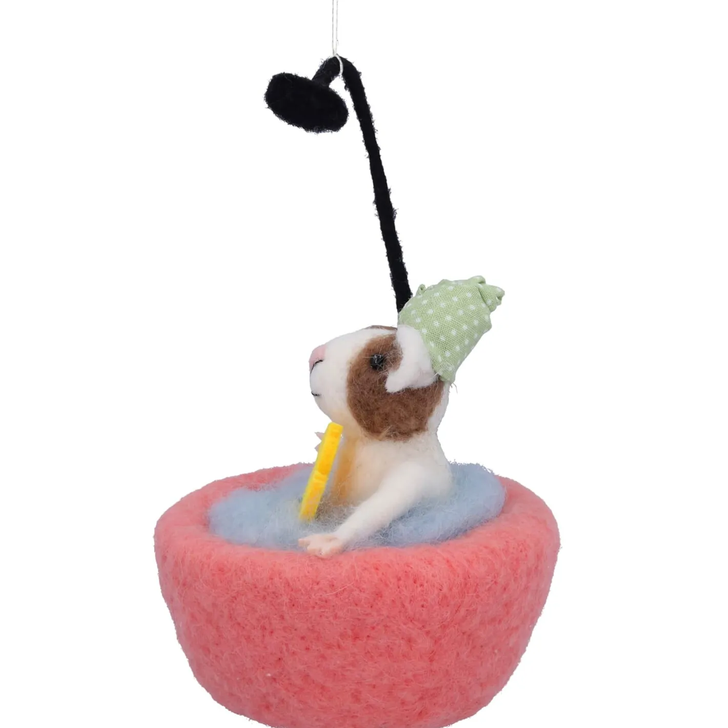 Maus in Badewanne aus Filz Sale