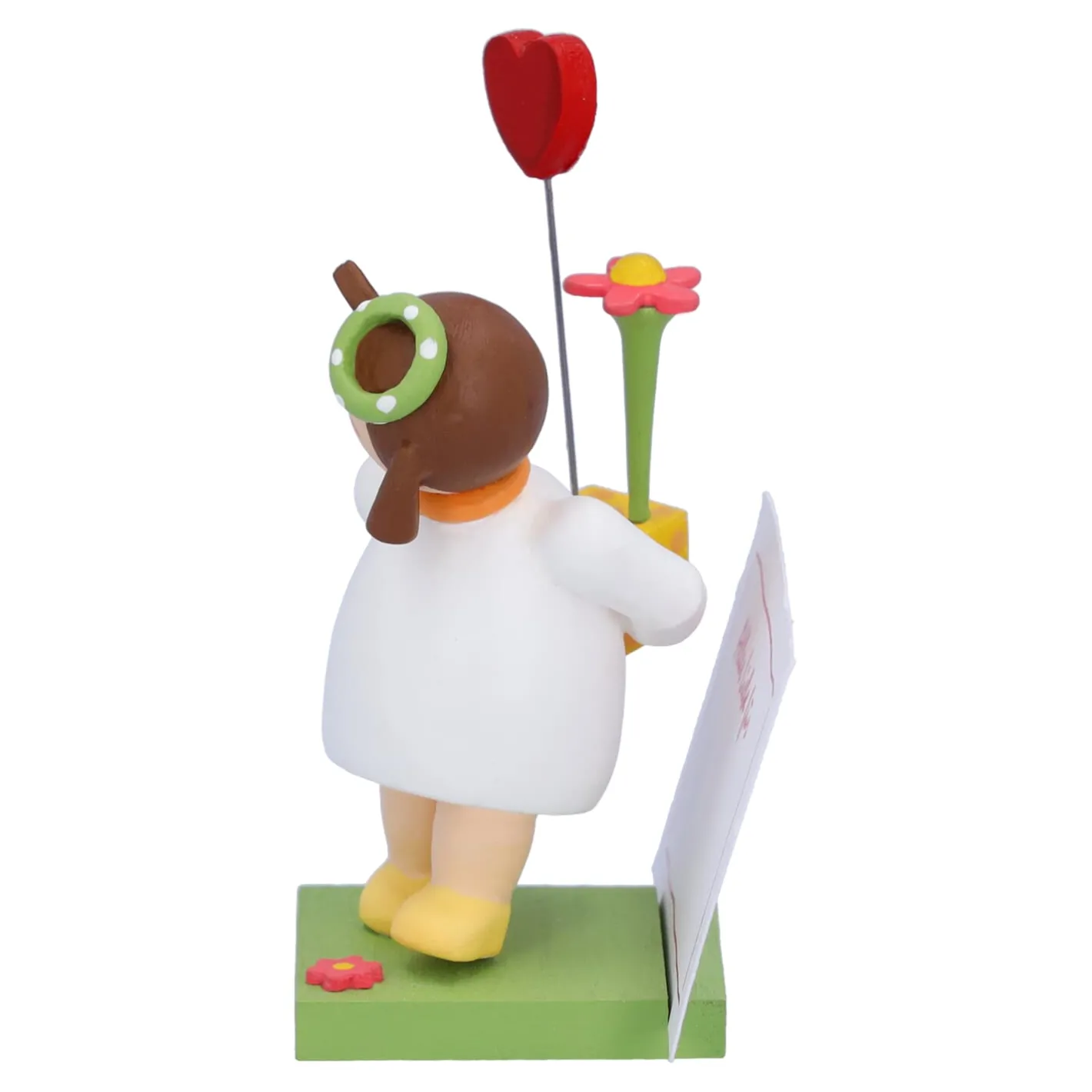 Käthes Original Mädchen mit Herz und Blume "Für Dich" Clearance