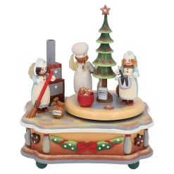 Käthes Original Musikdose "Weihnachtsbackstube" New