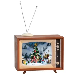 Nostalgiefernseher "Weihnachtsdorf", Spieldose Sale