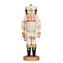 Christian ULBRICHT Nußknacker "Prinz", weiß/gold, 39,5 cm Best