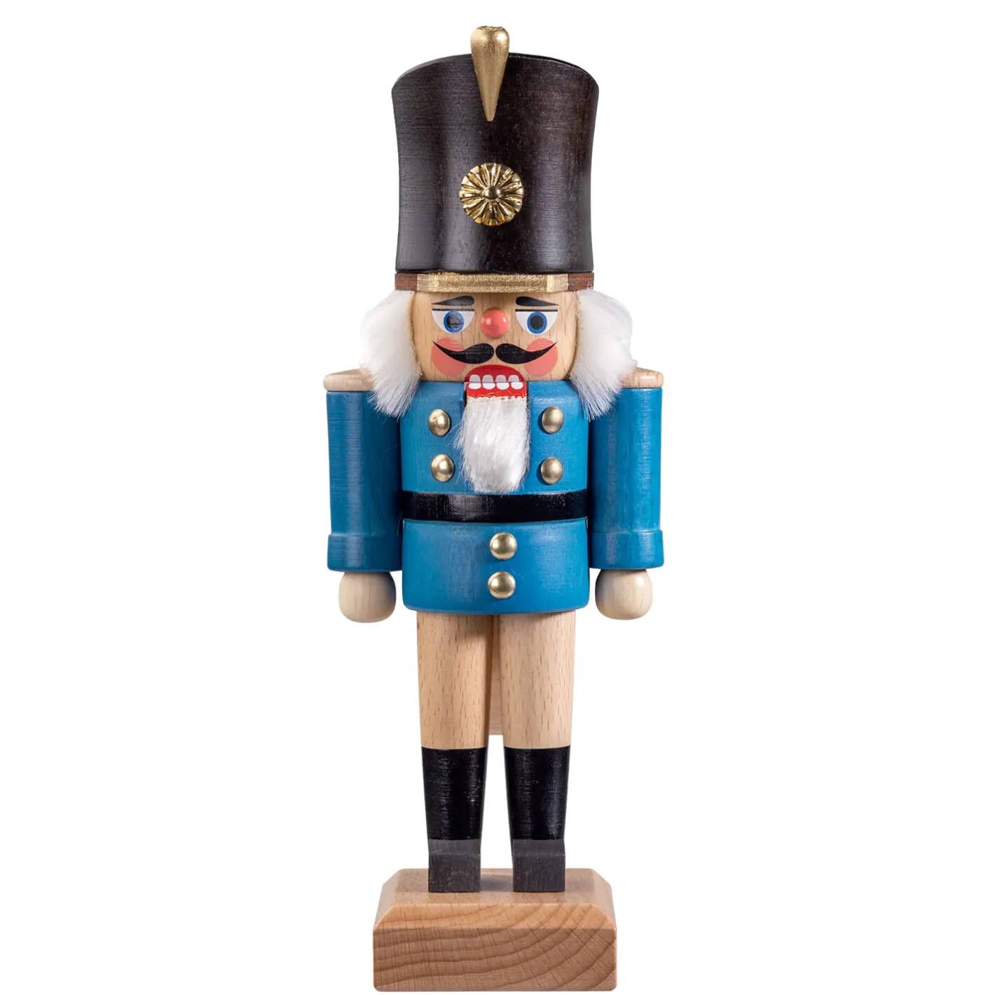 HODREWA Nussknacker "Gardesoldat", blau/lasiert, 20,5 cm Sale