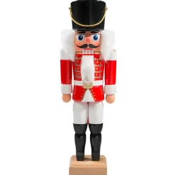 HODREWA Nussknacker "Husar", rot, 28,5 cm Clearance