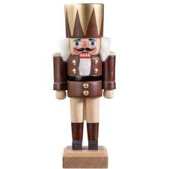HODREWA Nussknacker "König", braun/lasiert, 20,5 cm Best