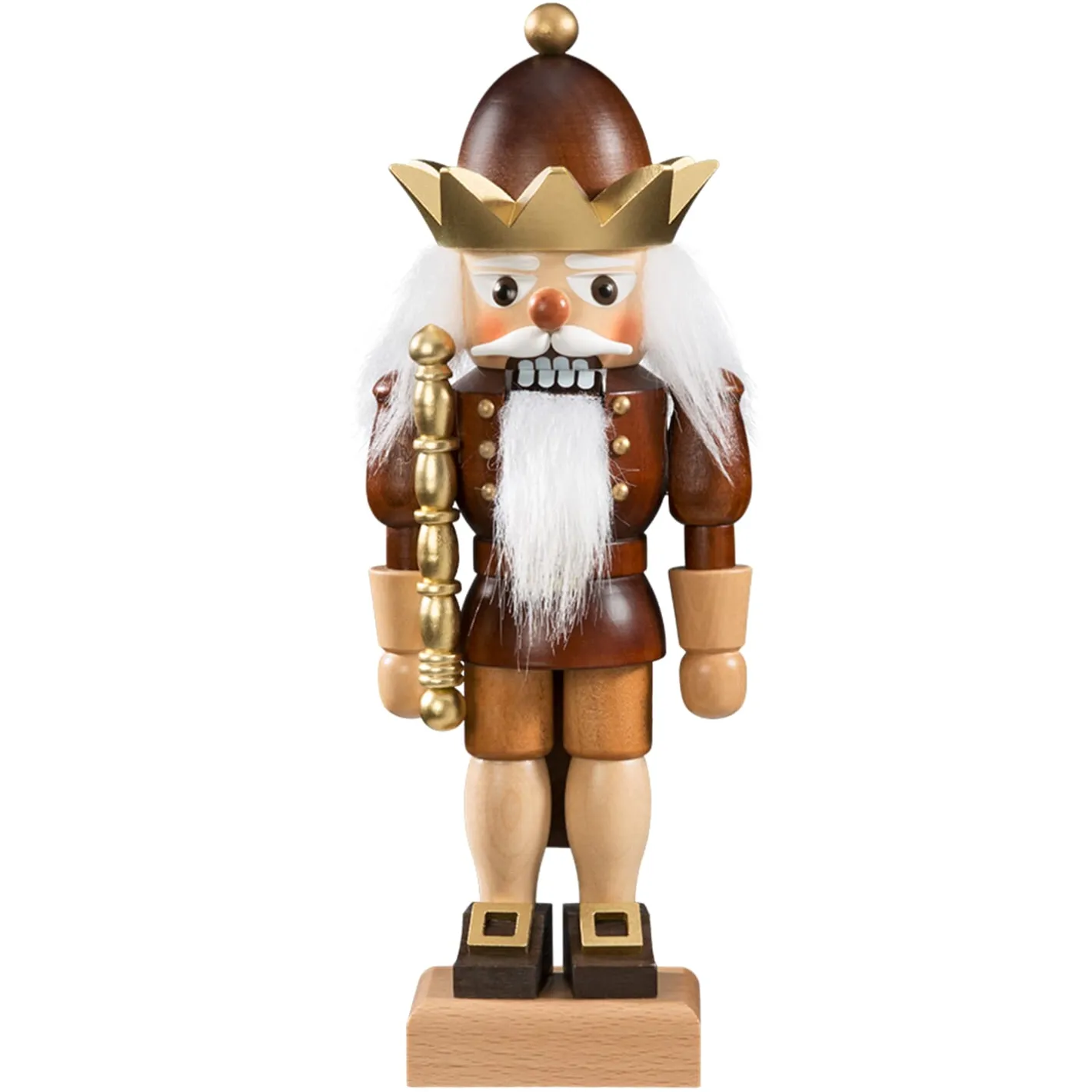 Christian ULBRICHT Nussknacker "König", natur, 27,5 cm