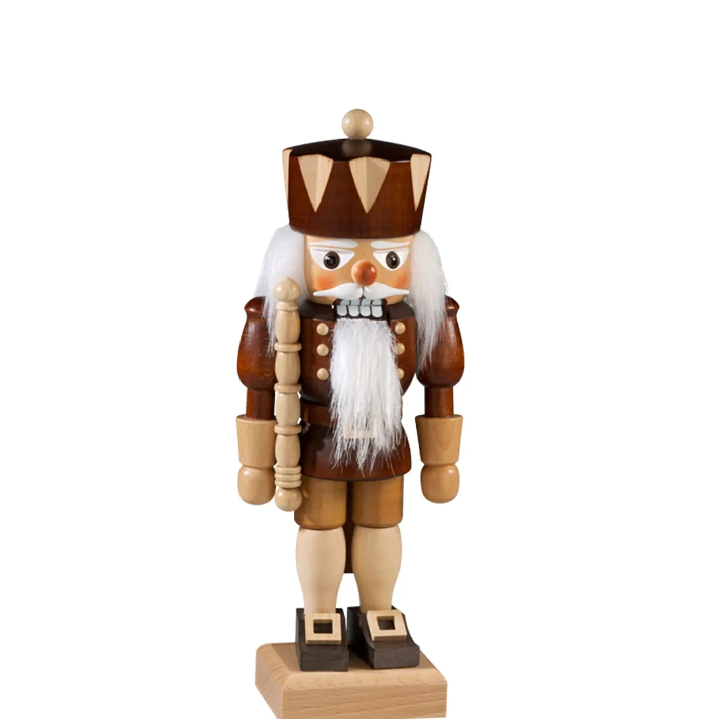 Christian ULBRICHT Nussknacker "König", natur, 27 cm Outlet