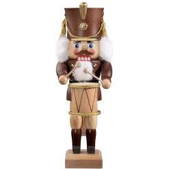 HODREWA Nussknacker "Trommler", braun/lasiert, 30 cm Best