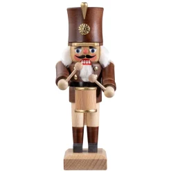 HODREWA Nussknacker "Trommler", braun/lasiert, 20,5 cm Clearance
