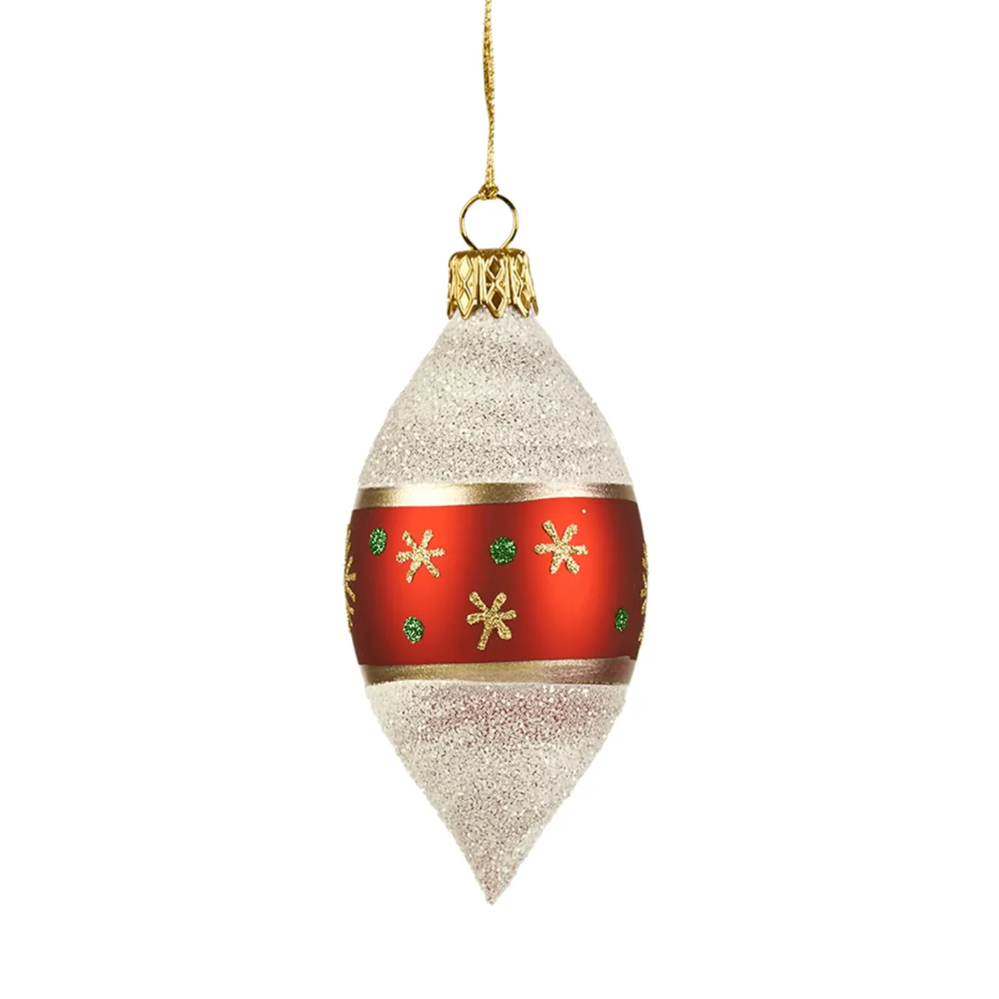 Olive Frosty mit Schneeflocken Outlet