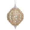 Olive mit filigranen Sternen, gold Outlet