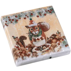 Papierservietten "Goldhörnchen" Sale