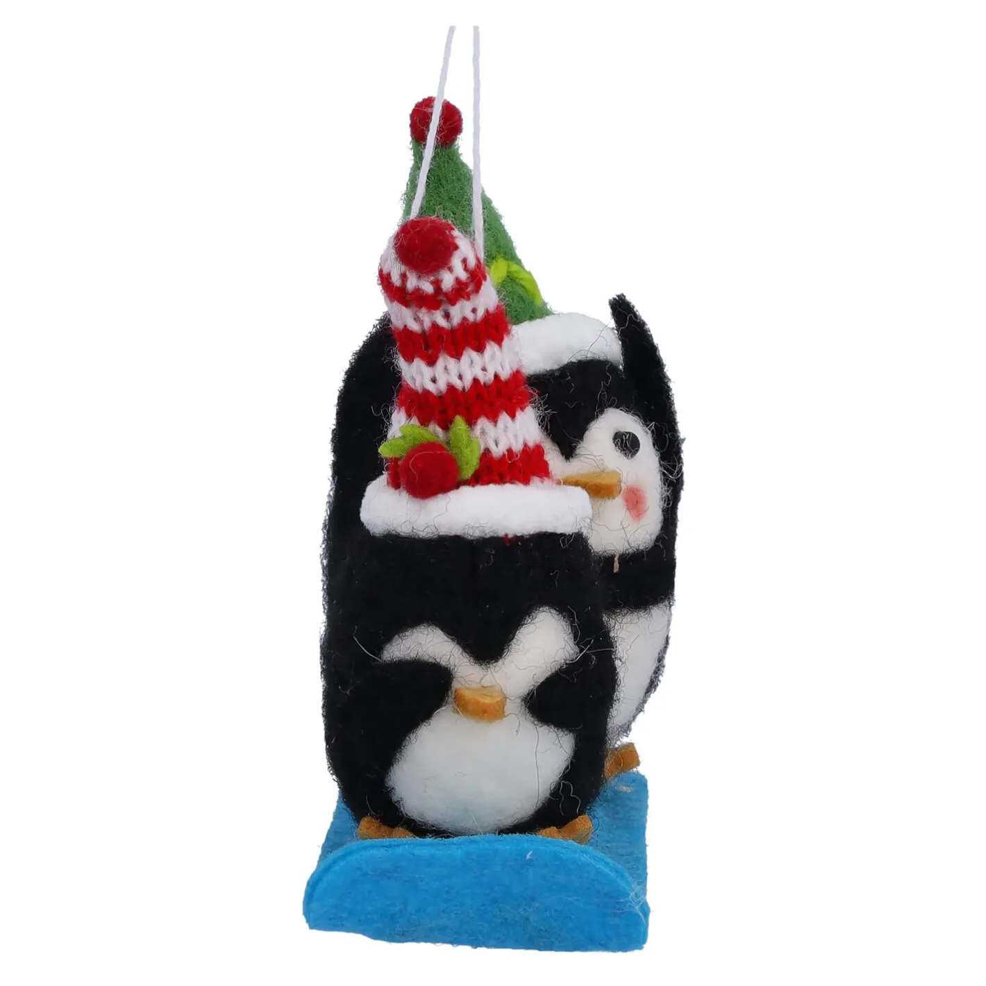 Pinguine auf Schlitten aus Filz Outlet