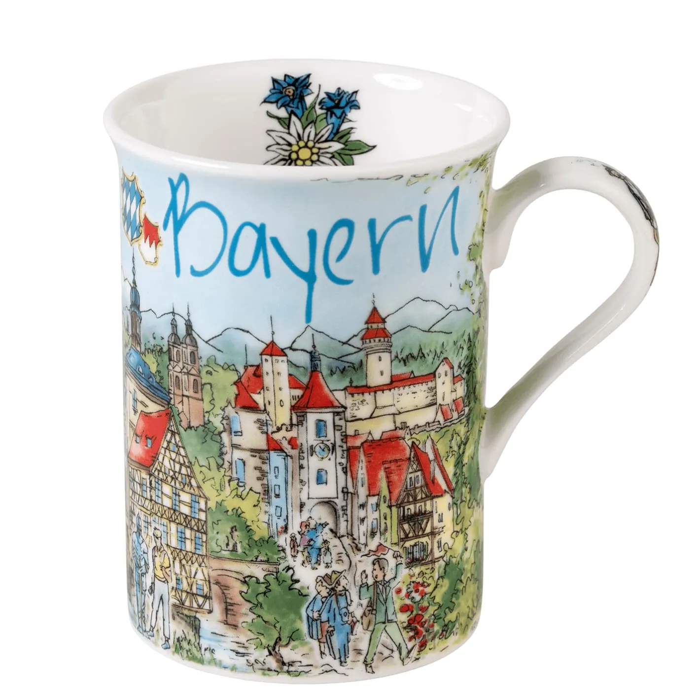 Porzellan-Tasse "Bayern" Discount