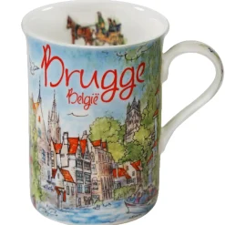 Porzellan-Tasse "Brügge" New