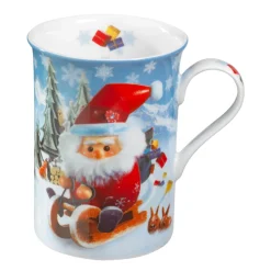 Porzellan-Tasse "Fahrt in die Weihnacht" Discount