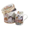 Porzellan-Tasse "Katzenkinder" Outlet