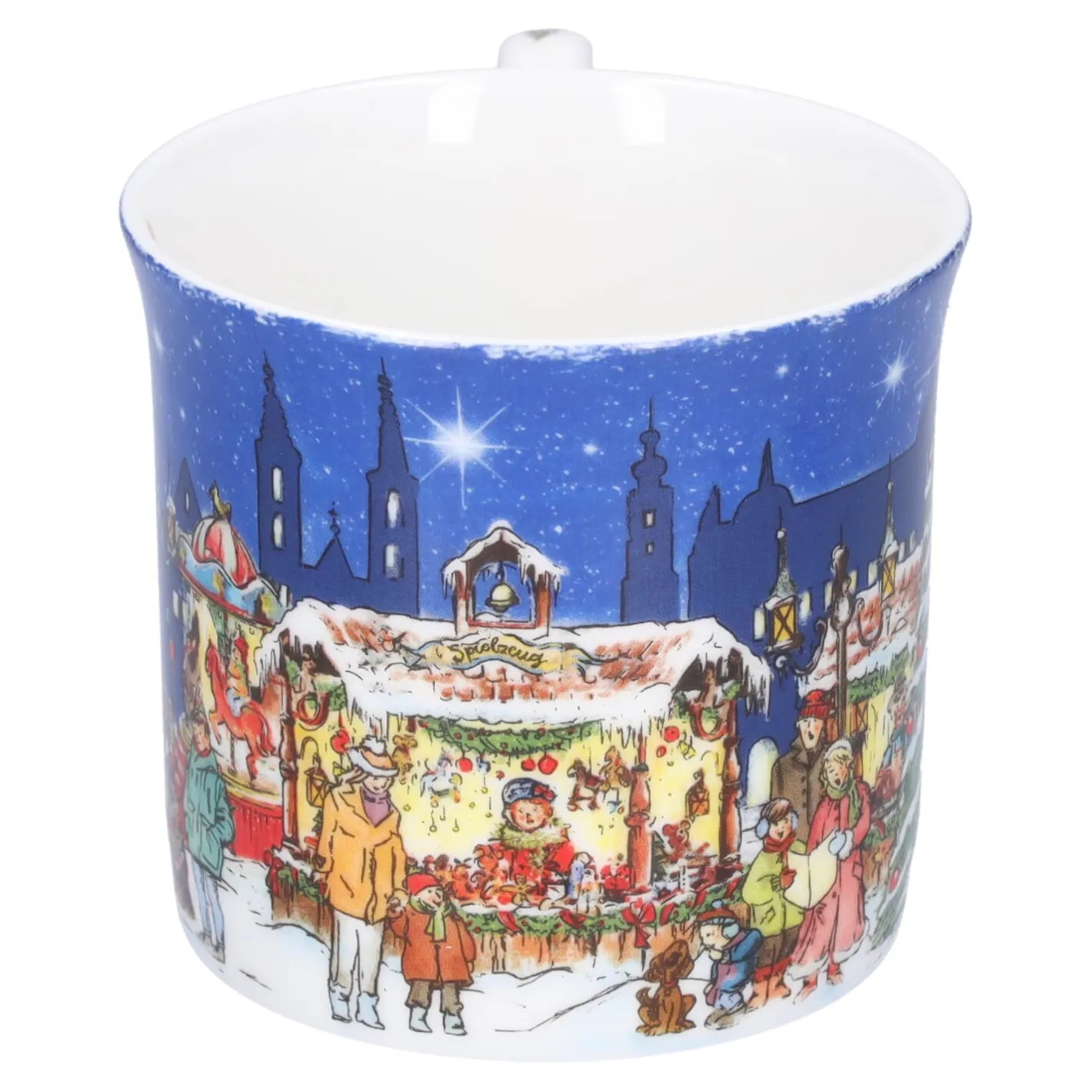 Porzellan-Tasse "Weihnachtsmarkt" Outlet