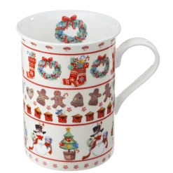 Porzellan-Tasse "Winterzeit" Best