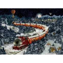 Puzzle-Adventskalender "Weihnachtsexpress" Hot