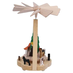 Richard Glässer Pyramide "Hundeschule", Wärmespiel New