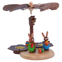 HODREWA Pyramide "Osterhasen mit Ostereiern" Best