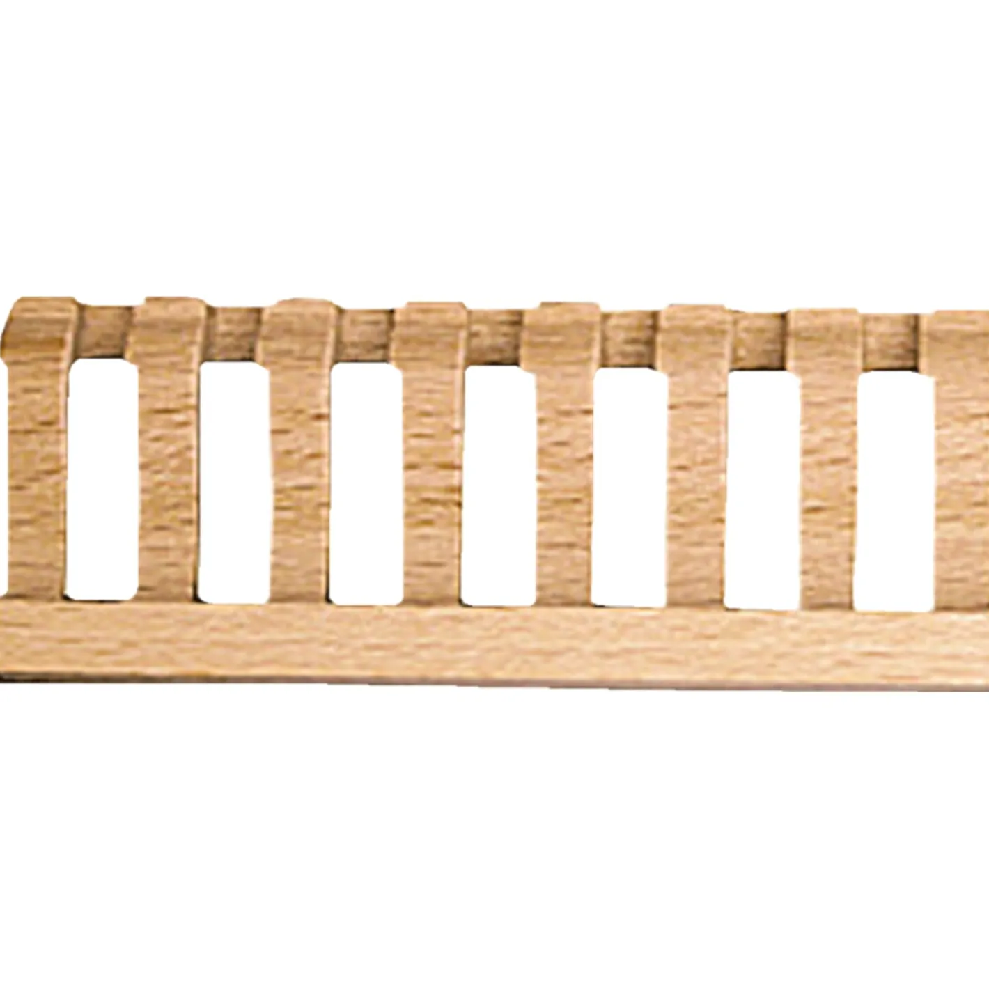 Pyramiden - Zaun aus Holz