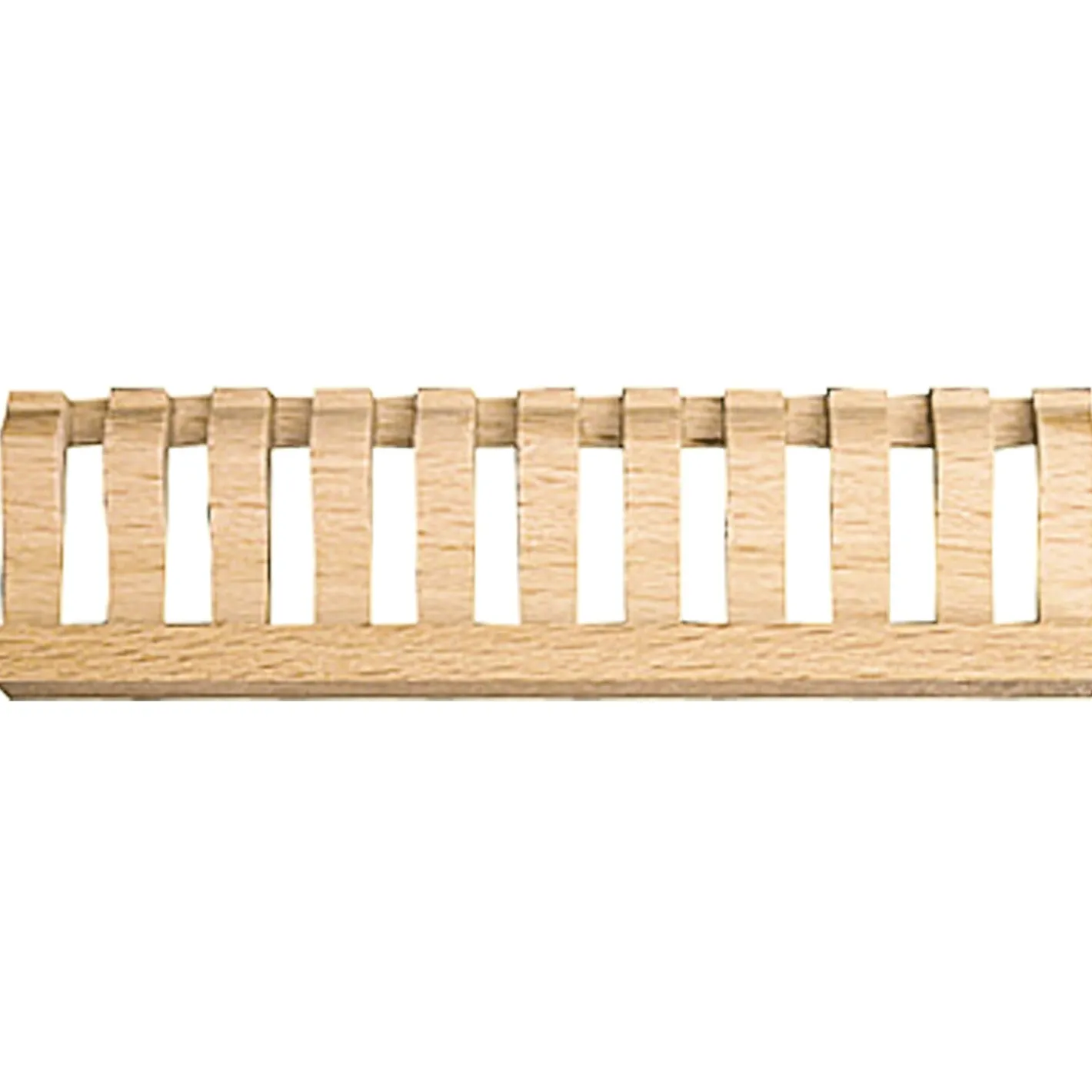Pyramiden - Zaun aus Holz New