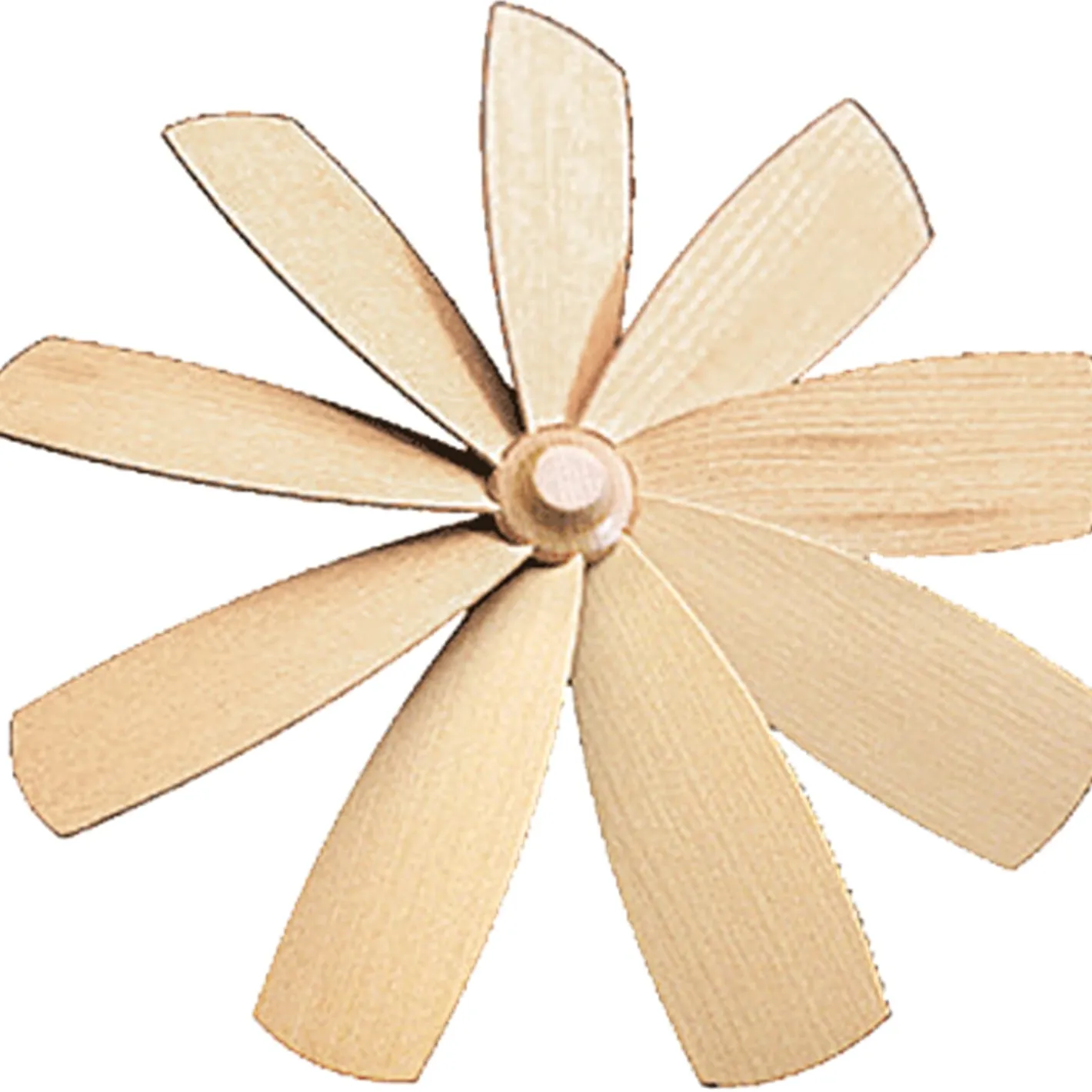 Müller Kleinkunst Pyramiden-Flügelrad aus Holz, d 230 mm Clearance