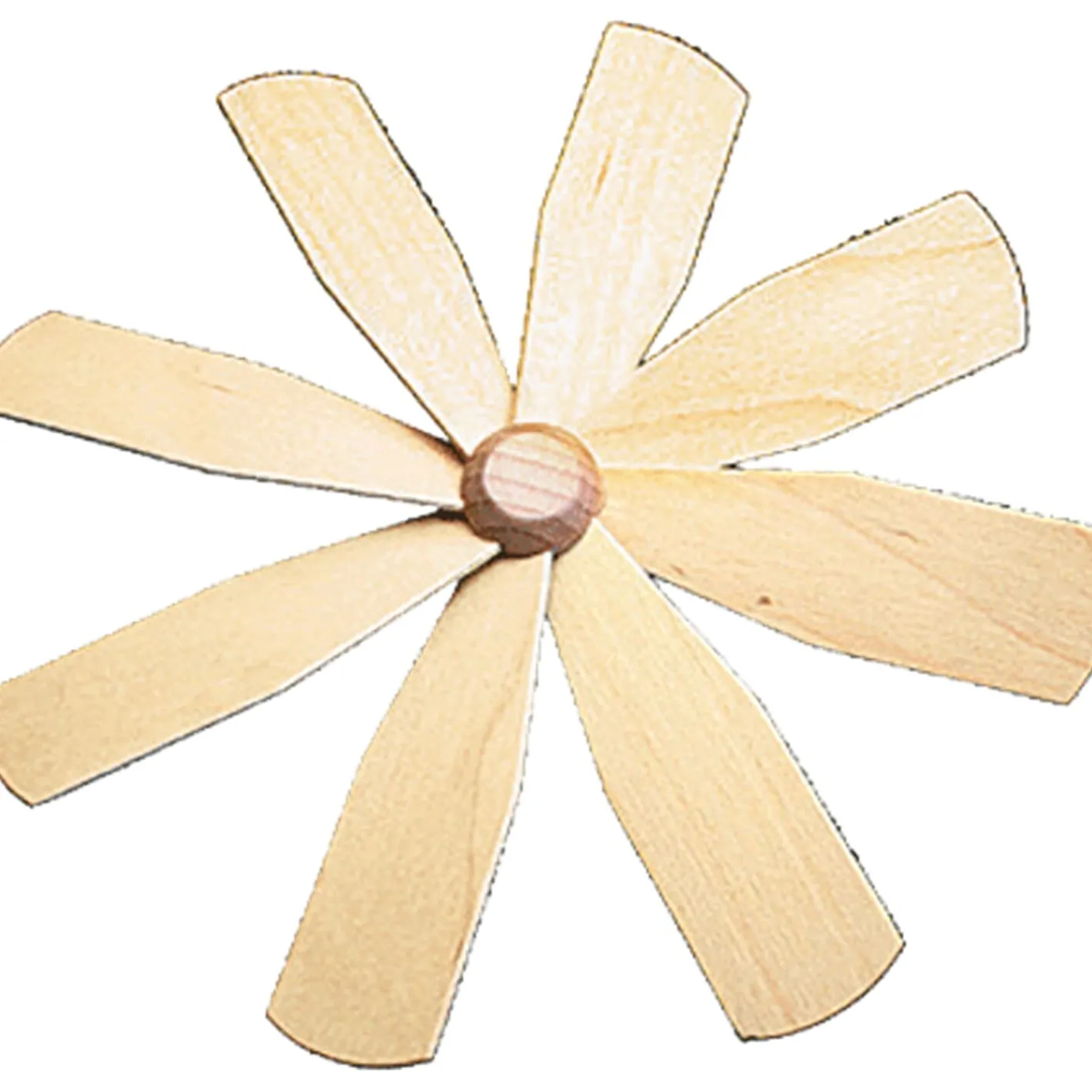Pyramiden-Flügelrad aus Holz, d 210 mm