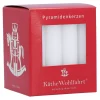 Pyramidenkerzen, klein (weiß) Online