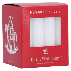 Pyramidenkerzen, klein (weiß) Online