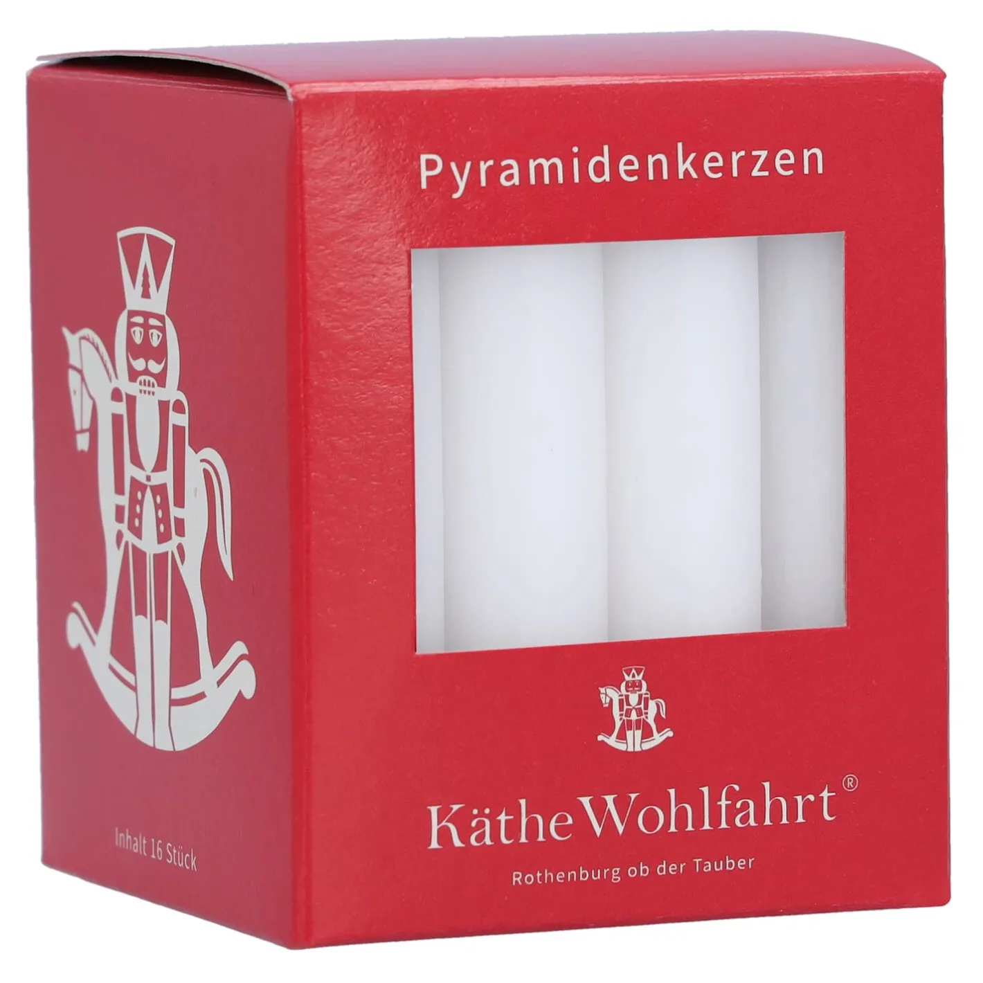 Pyramidenkerzen, klein (weiß) Online