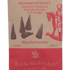 Räucherkerzen Weihnachtsduft, groß New