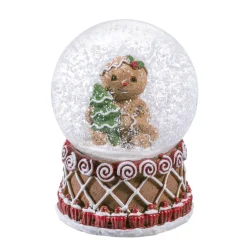 Schneekugel "Lebkuchenmännchen" New