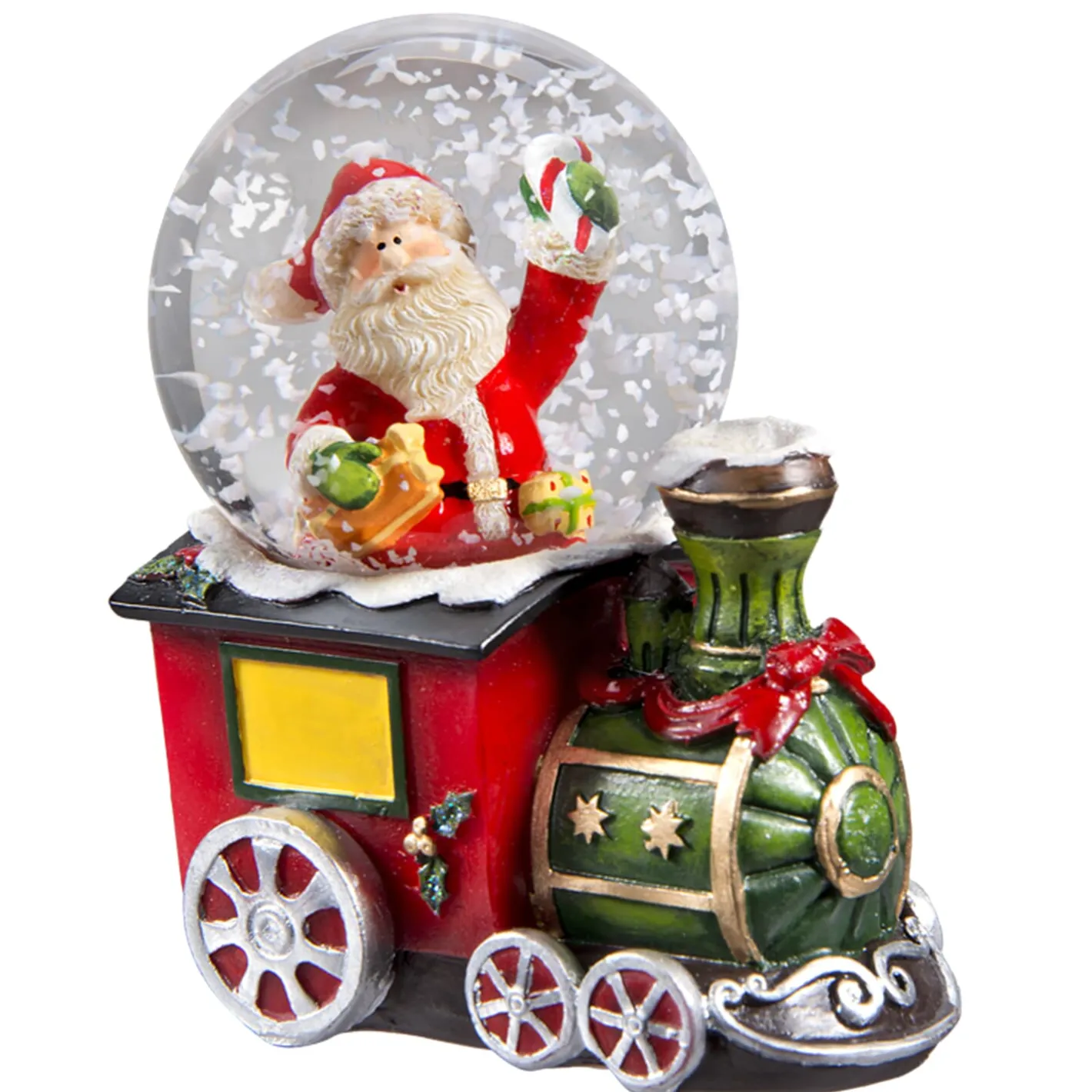Schneekugel "Santas Lokomotive" Online