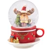 Schneekugel "Tasse mit Elch" Discount