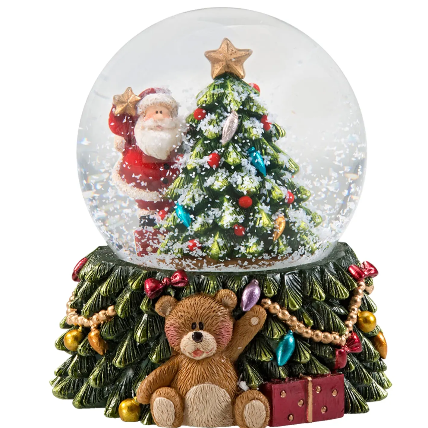 Schneekugel "Teddy's Weihnachtstraum" Discount
