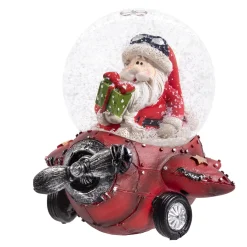 Schneekugel "Weihnachtsrundflug" Sale