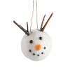 Schneemann als Rentier aus Filz Outlet